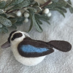 Wool hanging Christmas Tree Decor Kookaburra
